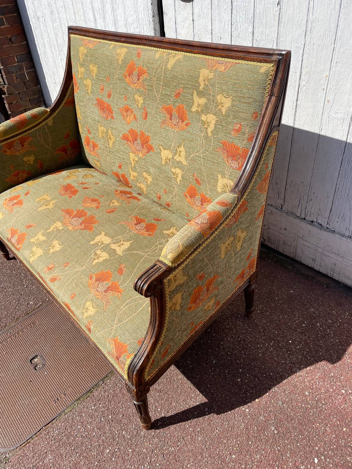 Louis XVI style bench