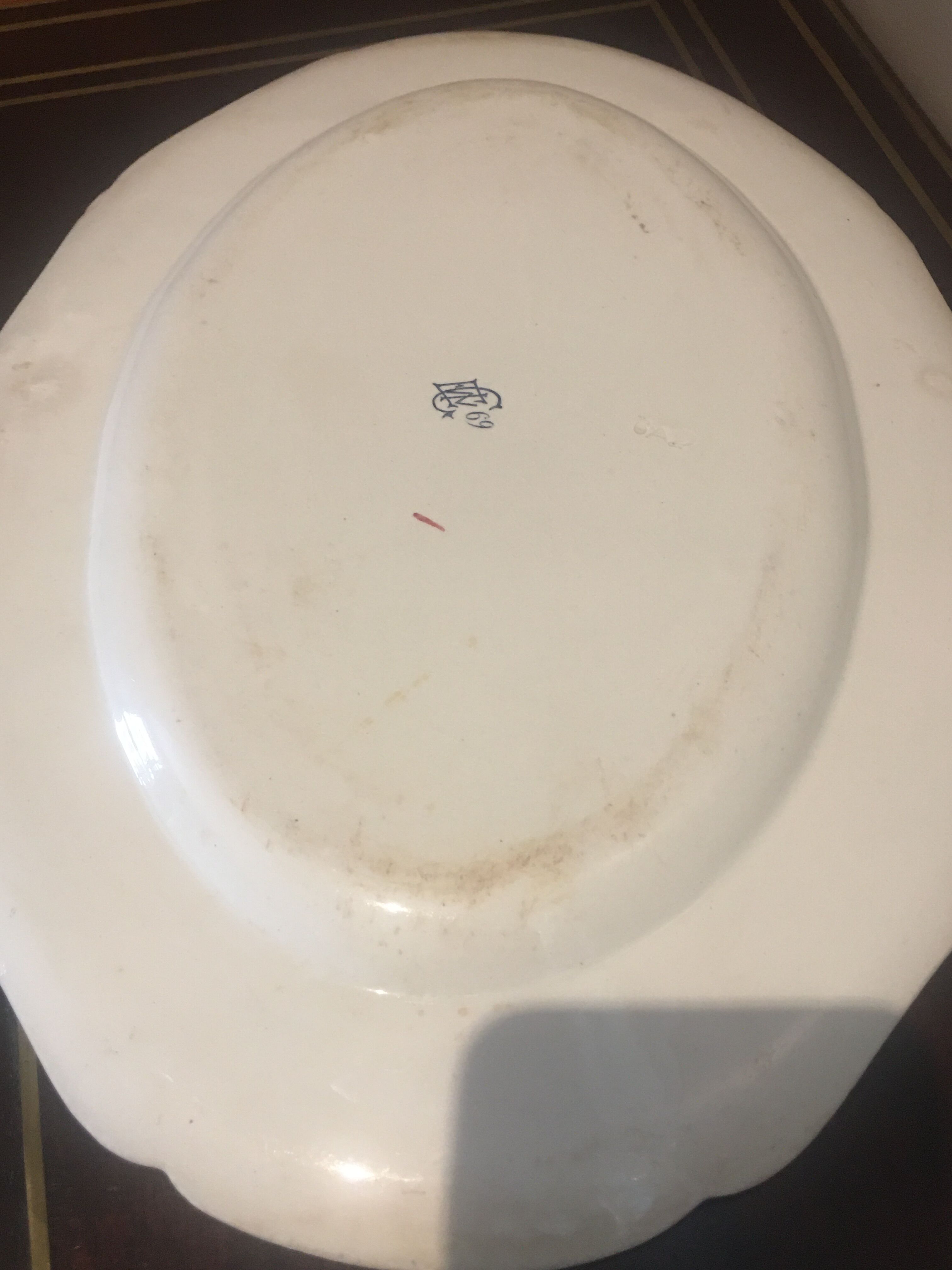 Signed campaign dish