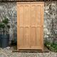 Parisian paneled cabinet in raw wood, 1940
