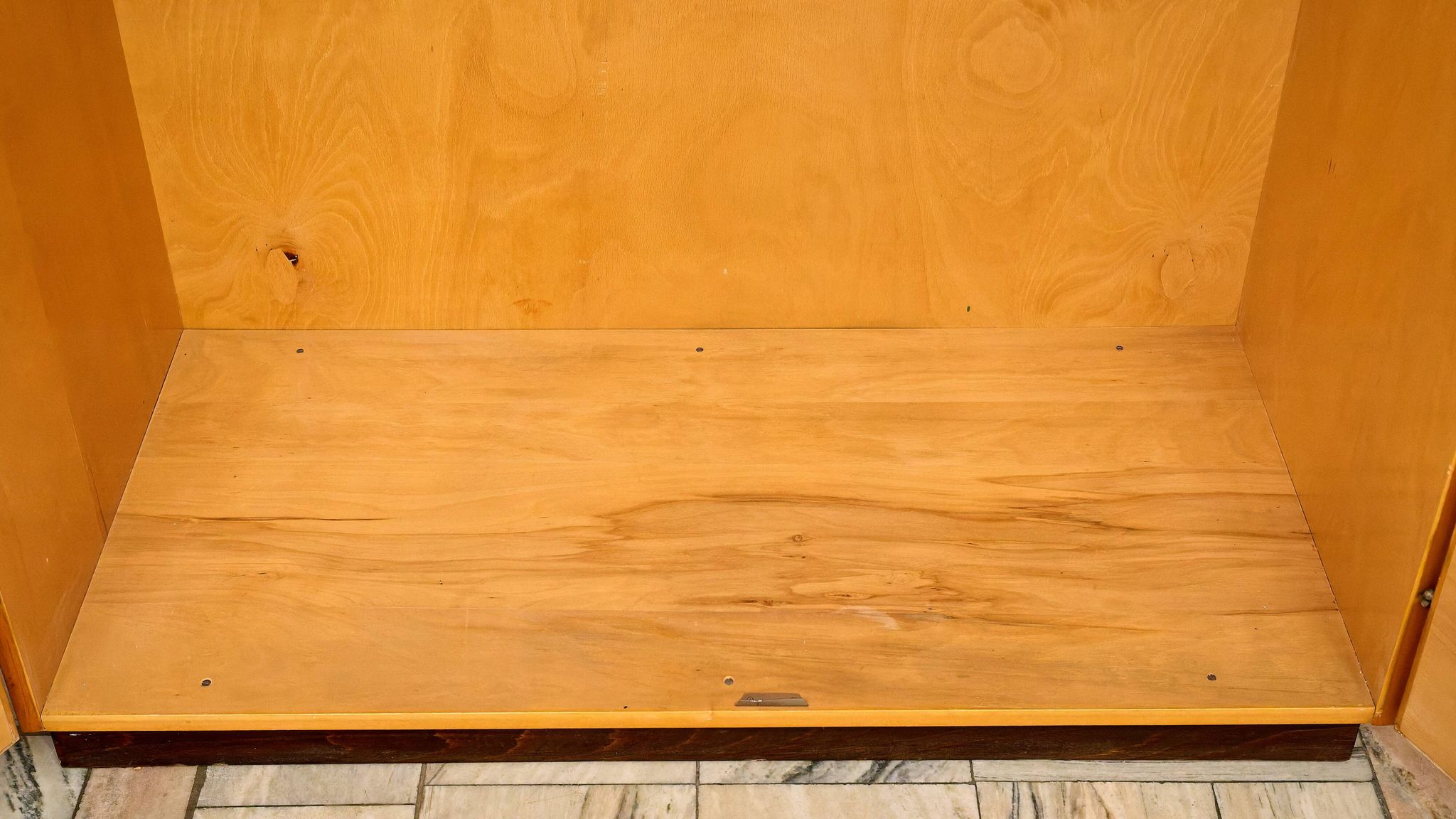 Two-door wardrobe by Mojmír Požár for UP Závody, Czechoslovakia, 1960s.
