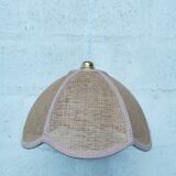 Wicker flower suspension