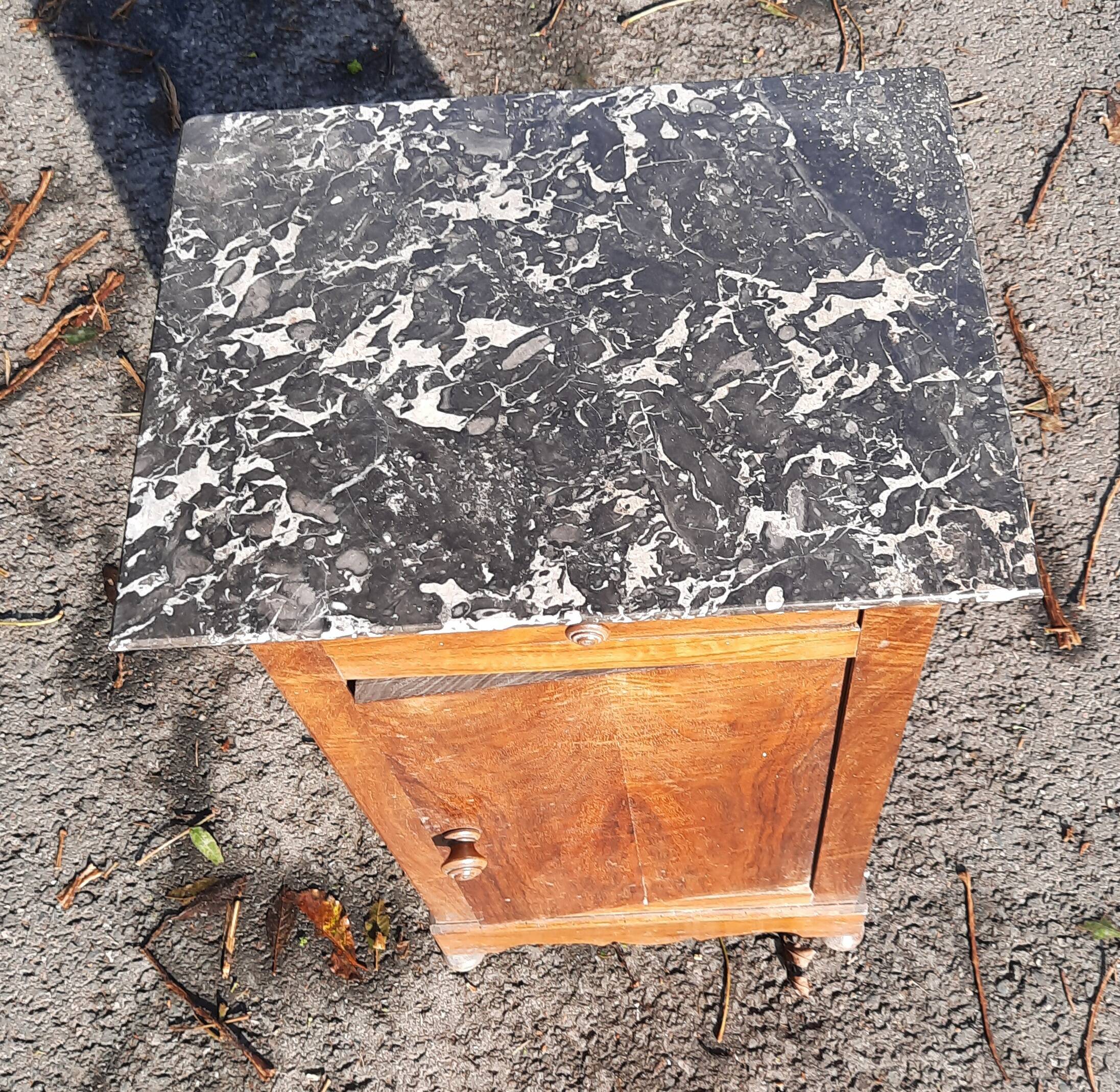 19th century bedside table