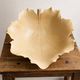 Large fruit bowl, leaf-shaped • Vintage