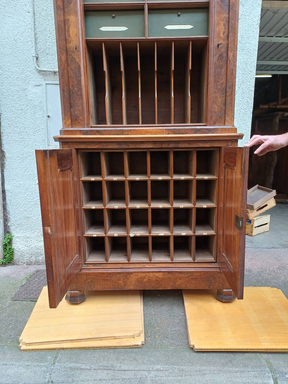 Ancien meuble de Notaire époque Napoléon 3, 19ème