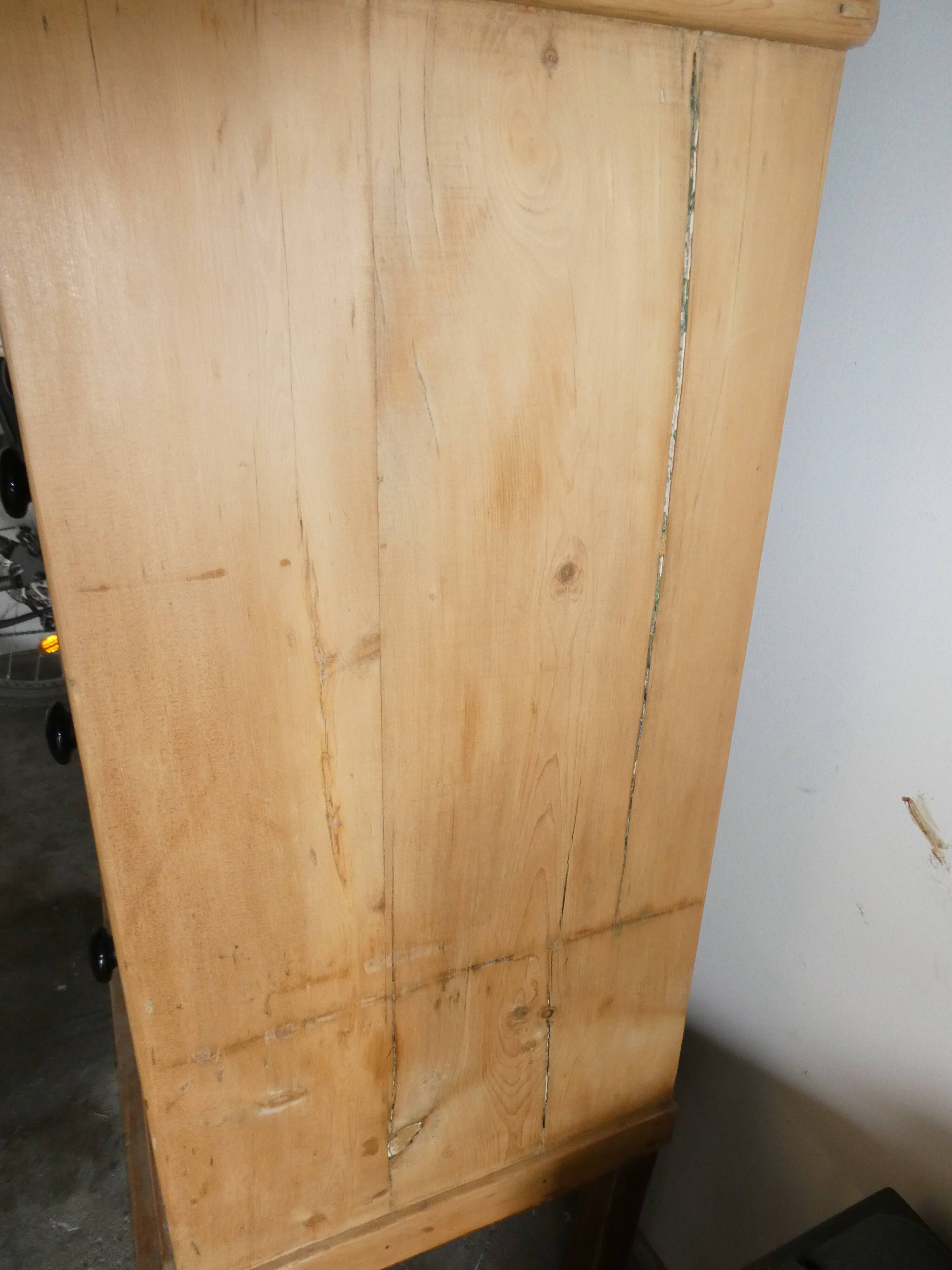 Commode anglaise de la fin du 19 ème siècle
