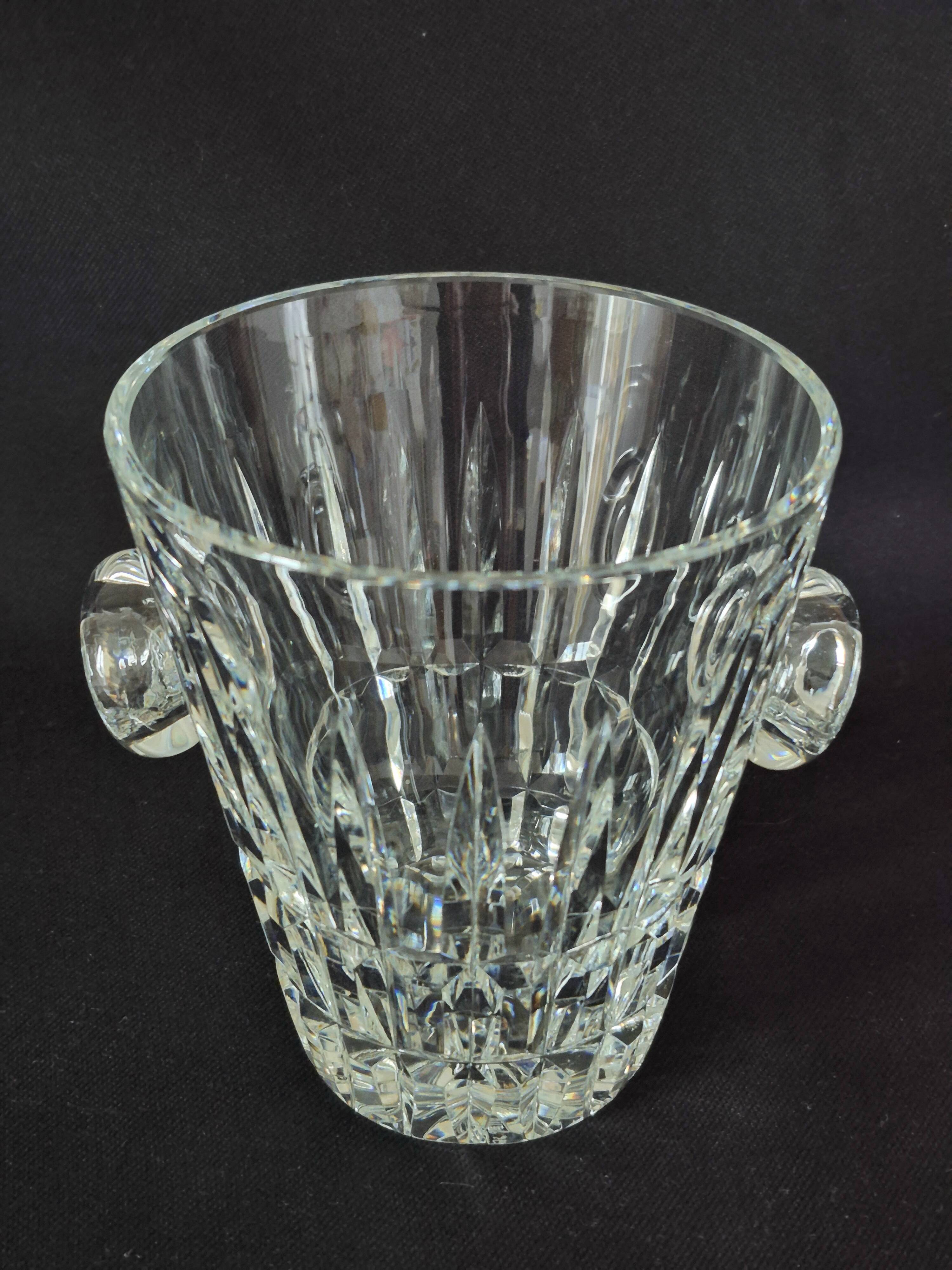Saint Louis Manhattan A558 crystal ice bucket