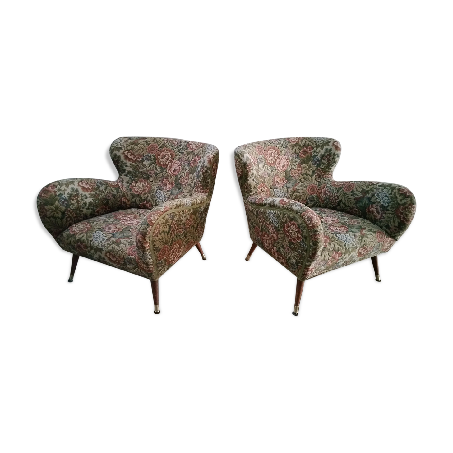 Pair of chairs organic years 50-60