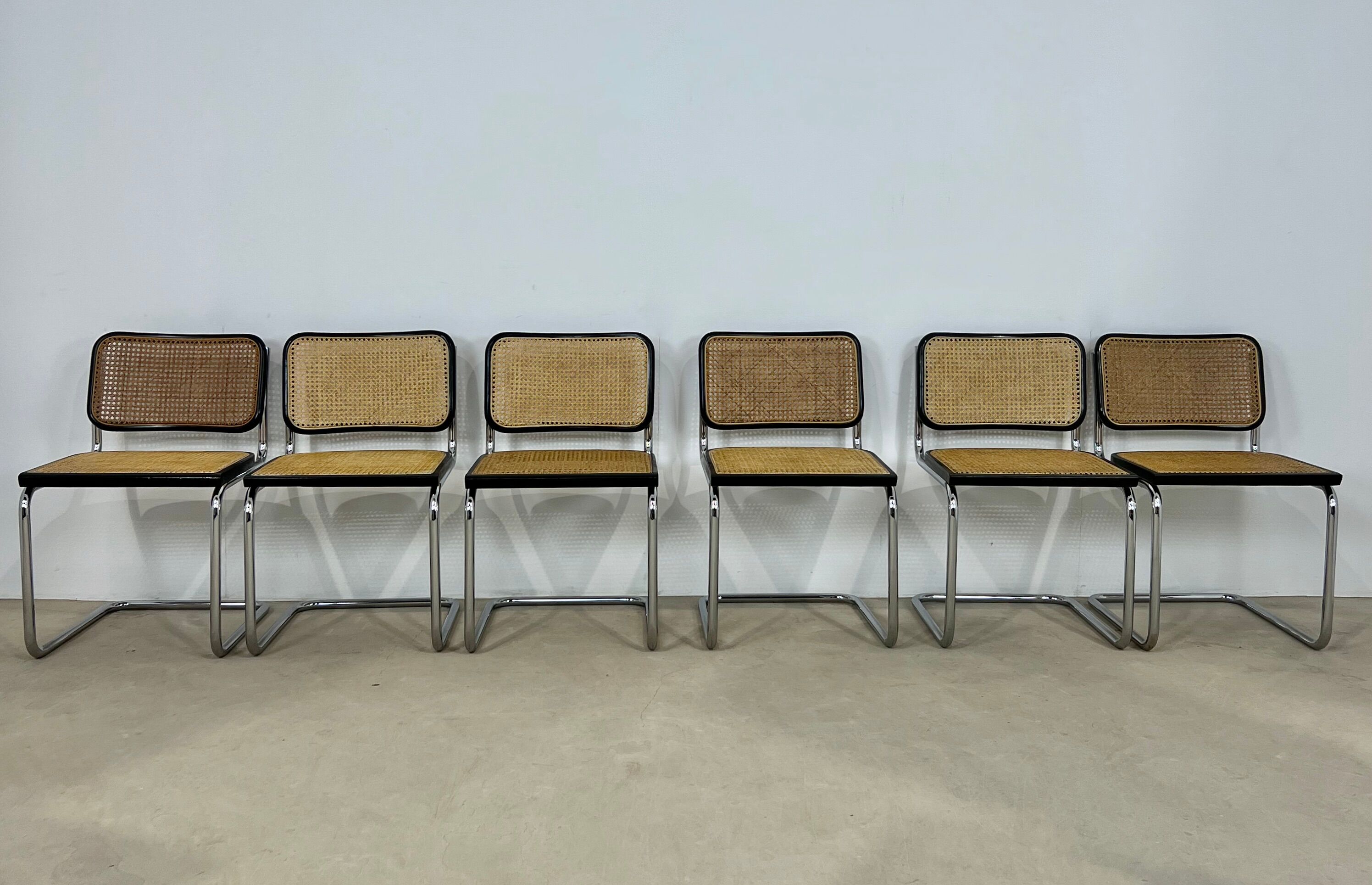 Dinning Style Chairs B32 By Marcel Breuer set6