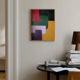 Colorful paint Petal