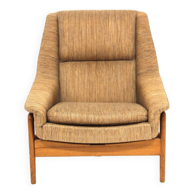 Fauteuil scandinave ''Profil'' Folke Ohlsson pour Dux, Suède, 1960