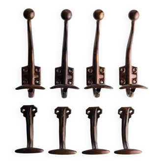Set of vintage coat hooks