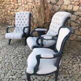 Victoria Chesterfields armchairs
