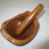 mortar and olive wood pestle