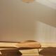 Table basse forme libre en bois massif