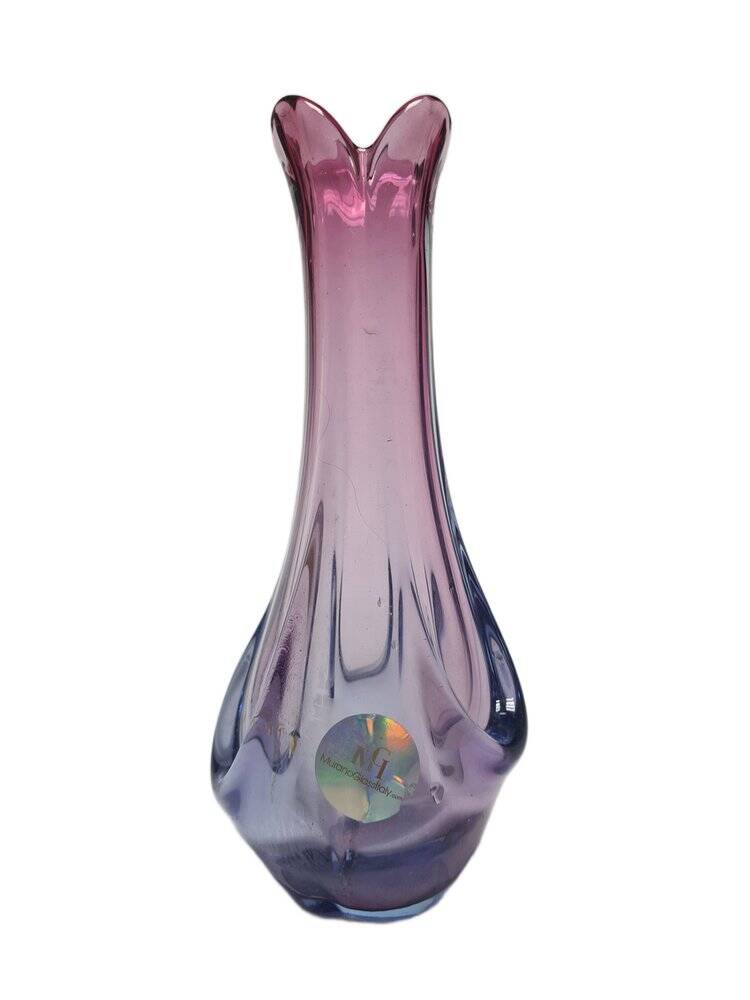 Italian vase in Murano glass from Mandruzzato, 1950s