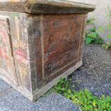 Alsatian wedding chest old 19th