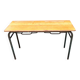 Table d'écolier vintafe 60's bois et métal