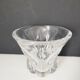 Val Saint Lambert crystal vase, signed