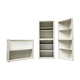 Postmodern profile systems Cabinets and shelves by Elmar Flötotto for Flötotto, Germany, 1980s, set of 5