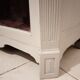 Silver library patina 2 doors on marble 147 x 81 cm
