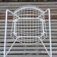Chaise Wire Harry Bertoia, édition Knoll vintage restaurée