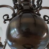 Chandelier and 2 sconces