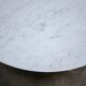 Round tulip table in marble by E. Saarinen for Knoll International