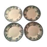 Lot of 4 plates of spring Até Até iron earth