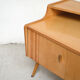 Meuble bas pieds compas 1960