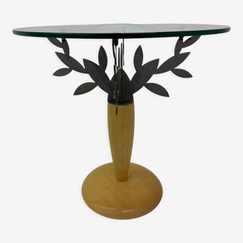 Post modern tree side table, 1980's