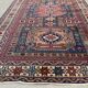 Antique Caucasian rug 215x126 cm Lesghi Star tribal Kazak rug large 2522