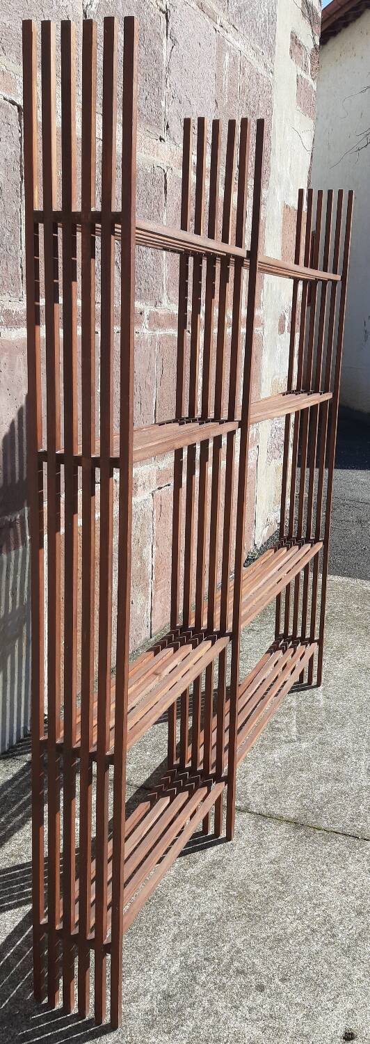 Scandinavian wall shelf (or bookcase), 60s/70s