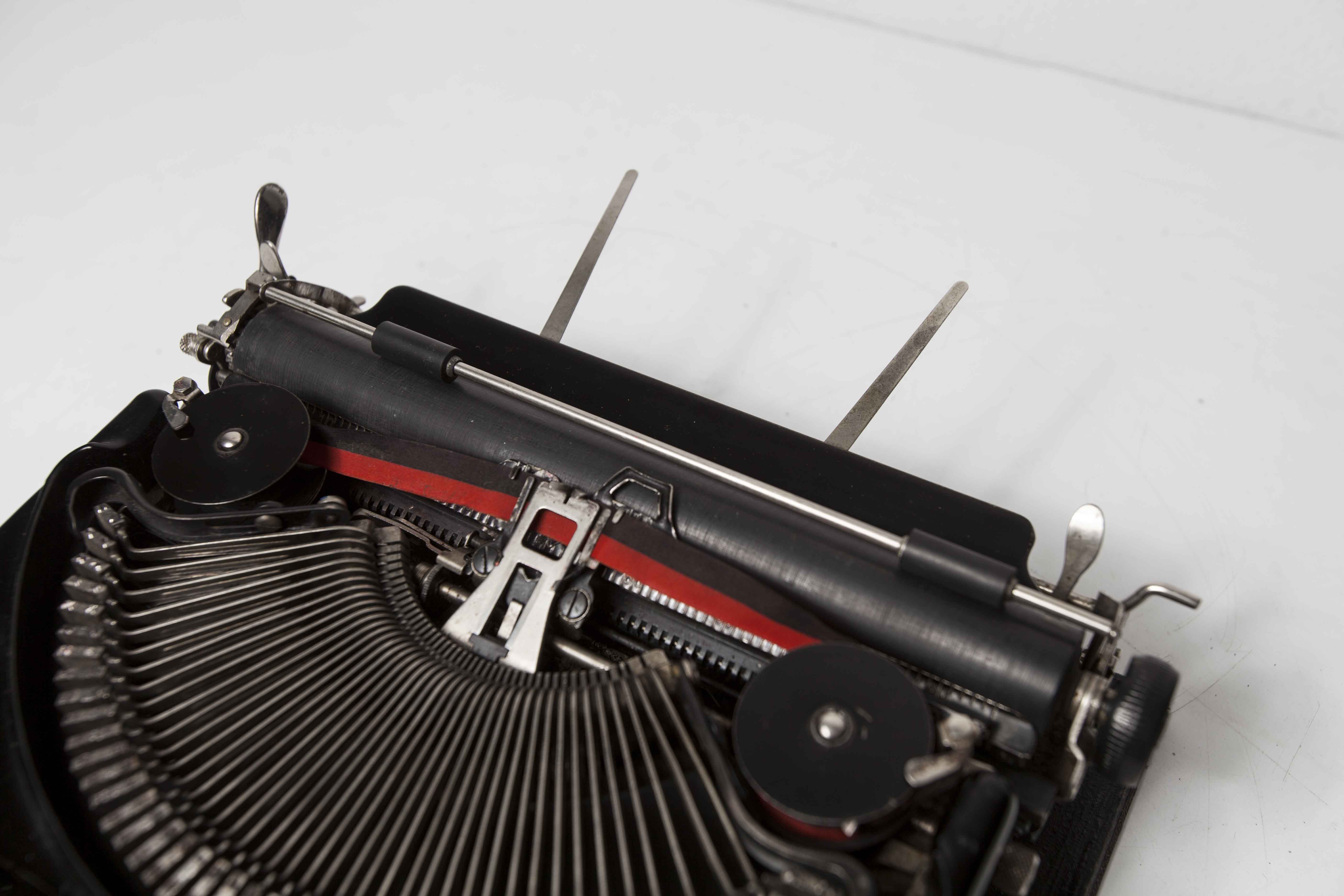 Revised Remington Portable Typewriter and New Ribbon