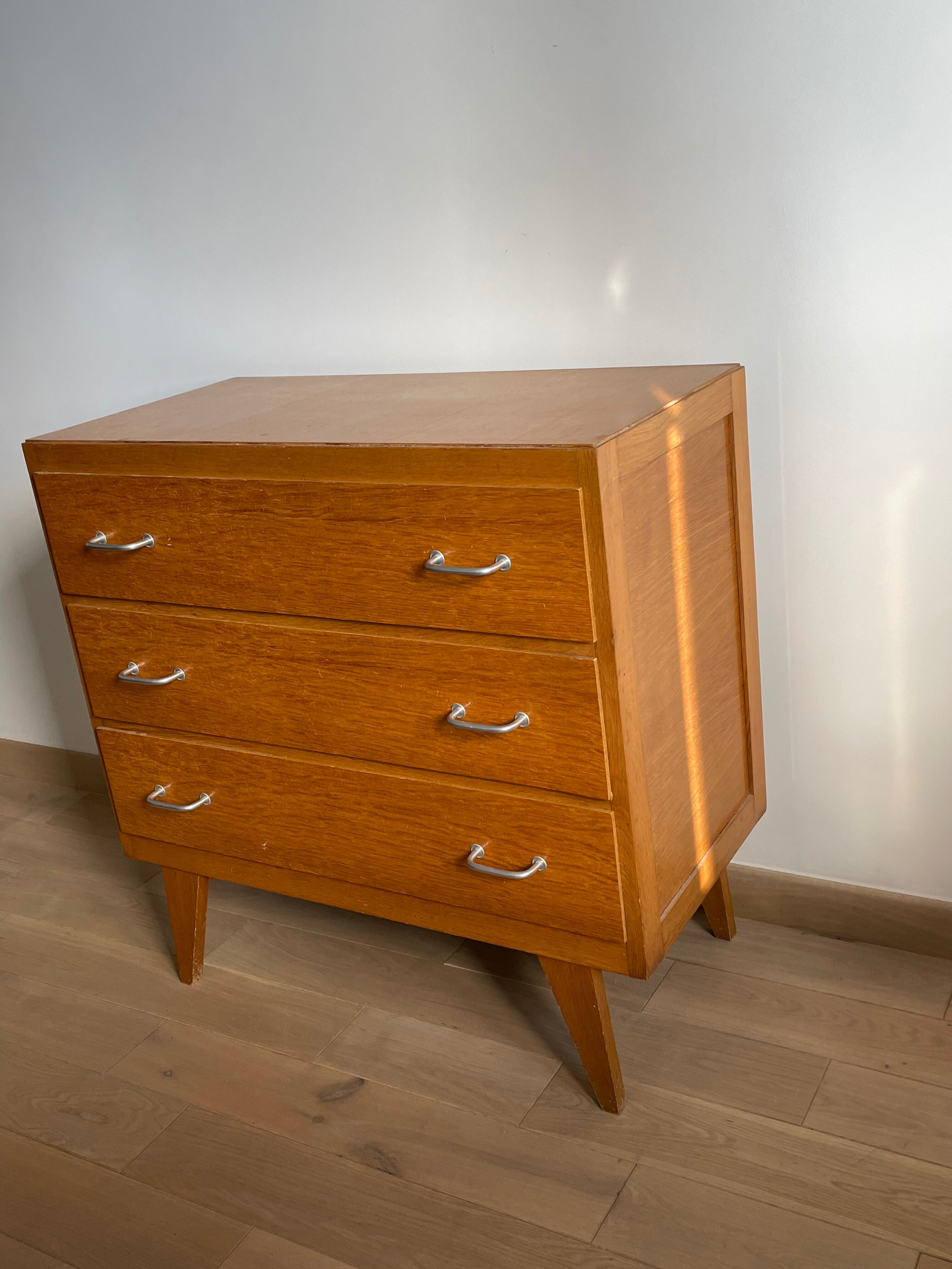 Chest of drawers 3 drawers compass feet