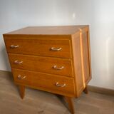 Chest of drawers 3 drawers compass feet