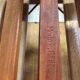 Vintage beech sledge Davos Germina 60/70 made in Gdr