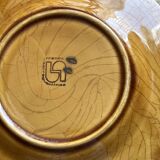 4 barbotine plates from Sarreguemines