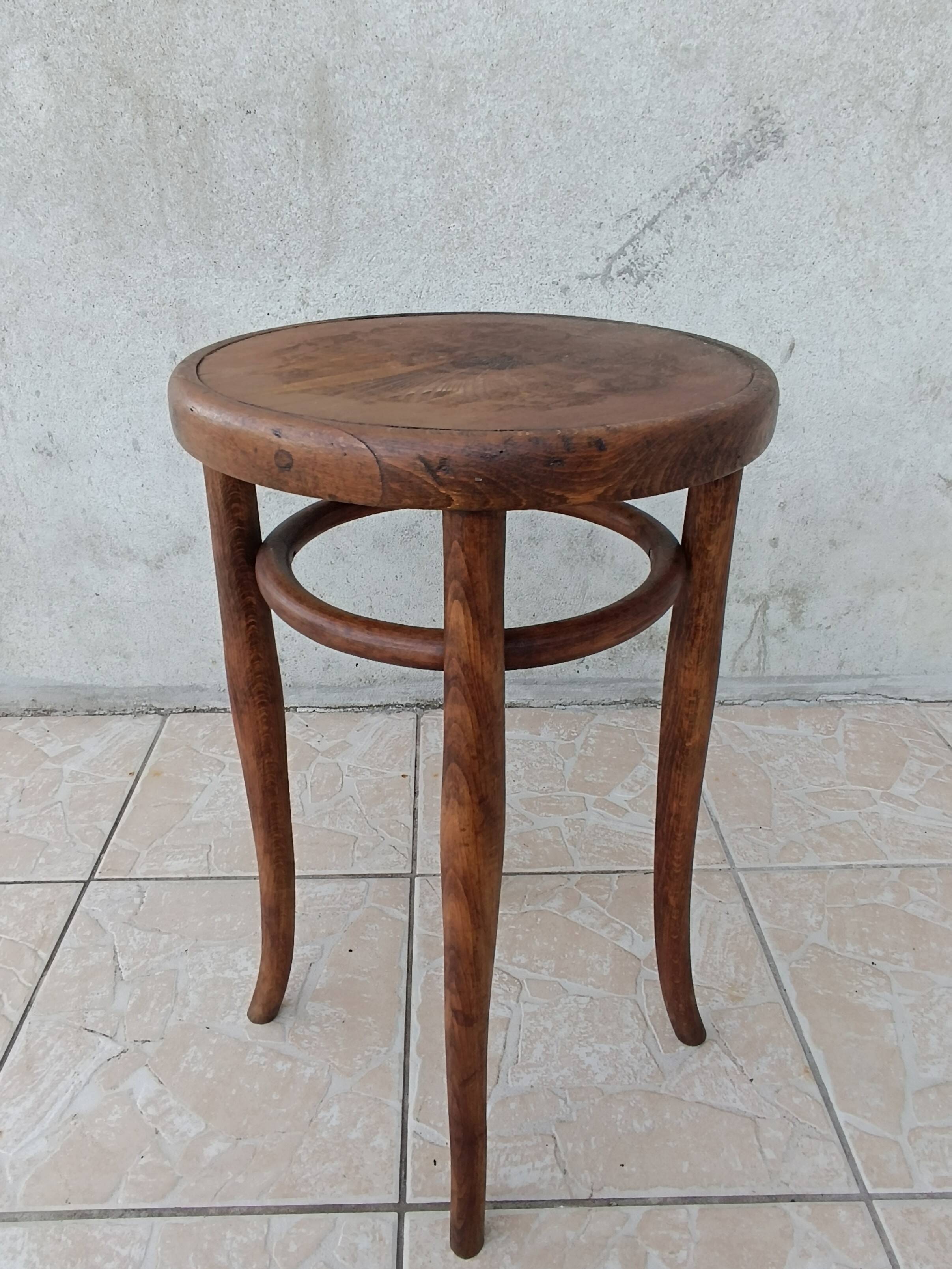 Thonet bistro stool 1920s