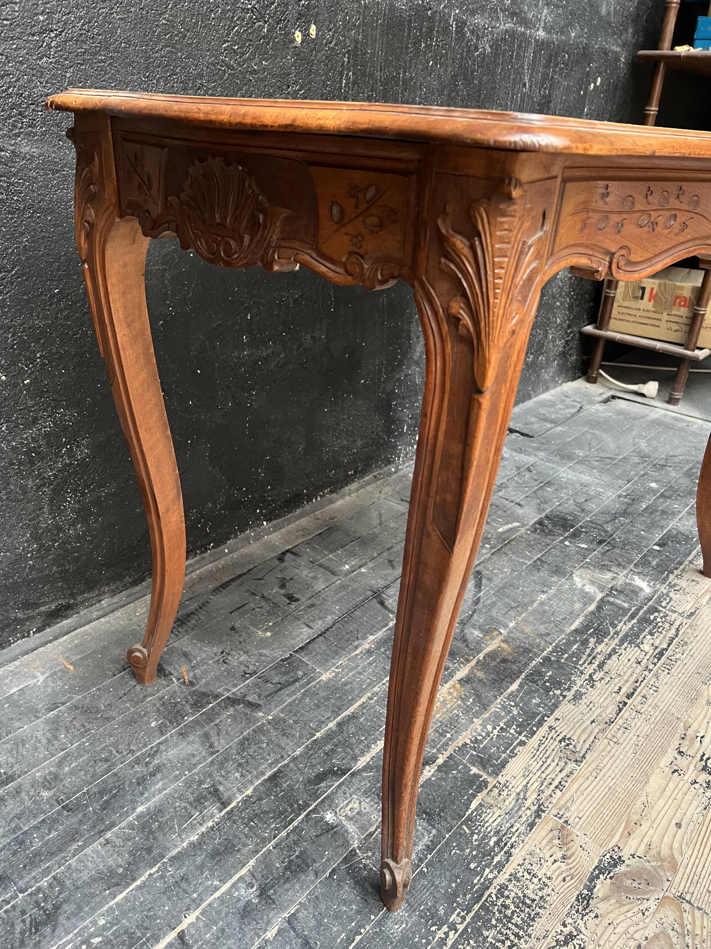 Table d'appoint table a manger de style louis XV