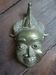 Vintage African bronze mask