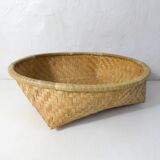 Ethnic rattan and bamboo basketwork