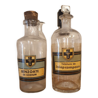 Apothecary bottles