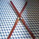 Pair of old wooden skis L=200 cm