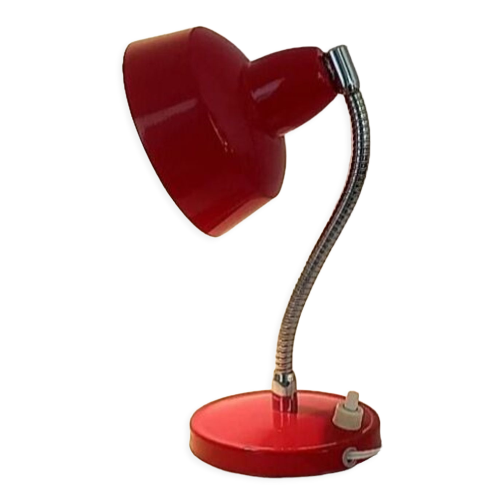Lampe Torche VARTA Vintage – Tôle, Rouge, Fonctionne – Complète N°1