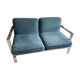 Vintage modernist sofa base chrome