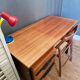 Bureau moderniste teck 1950,60