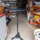 High Vintage Bistro Table – Black Marble & Cast Iron –