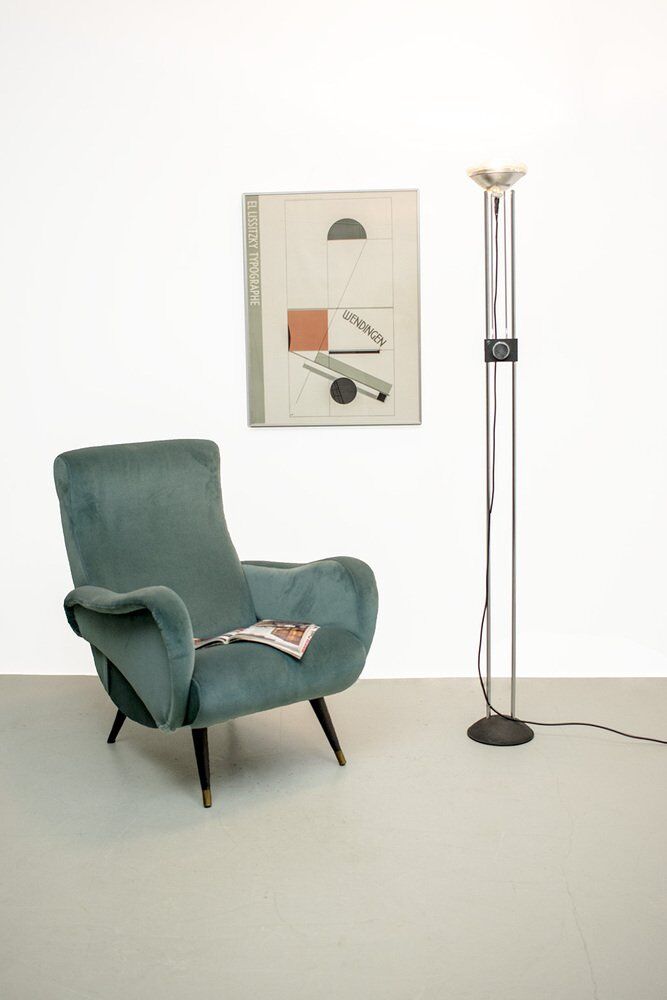 Vintage Italian Uplight Floor Lamps