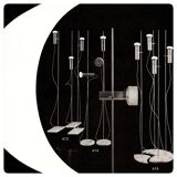 Florr lamp A14 by Alain Richard, edition Pierre Disderot, circa 1958.