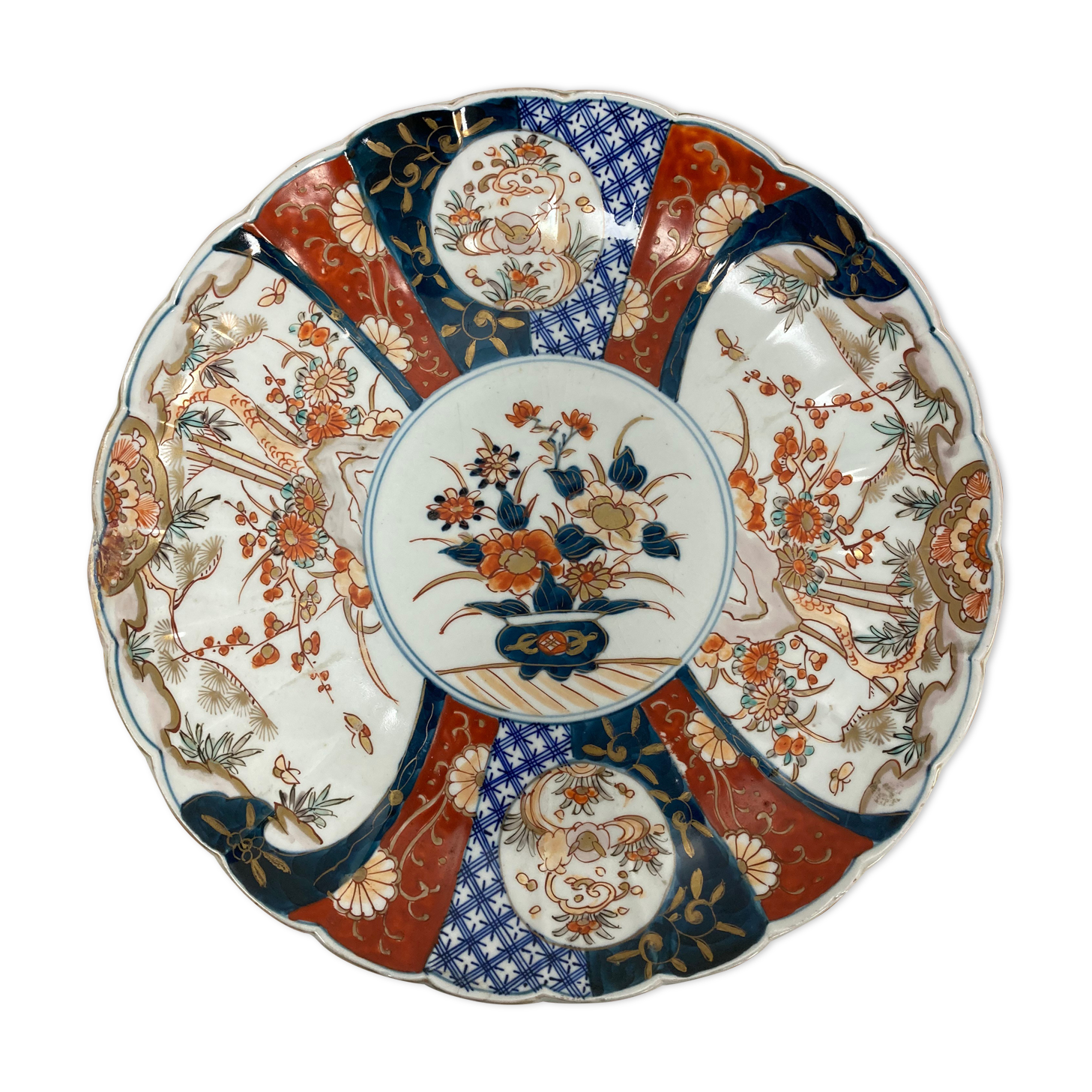 Old imari plate